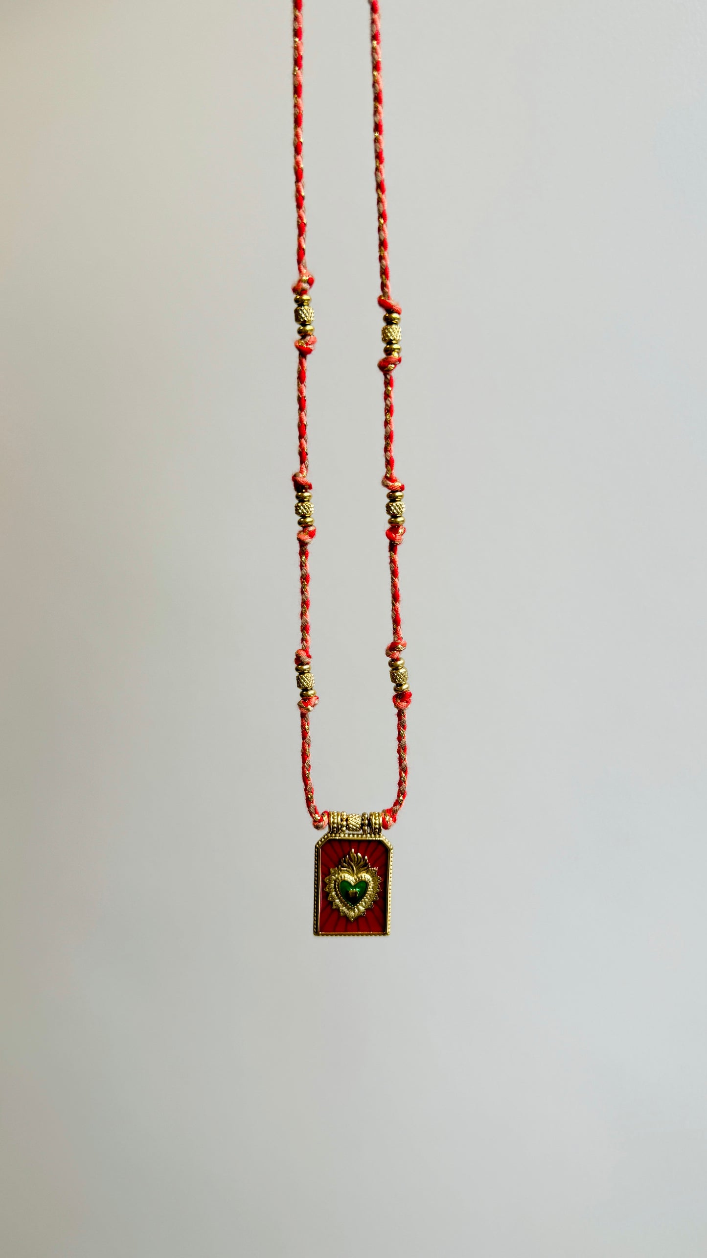 Flaire ketting rood