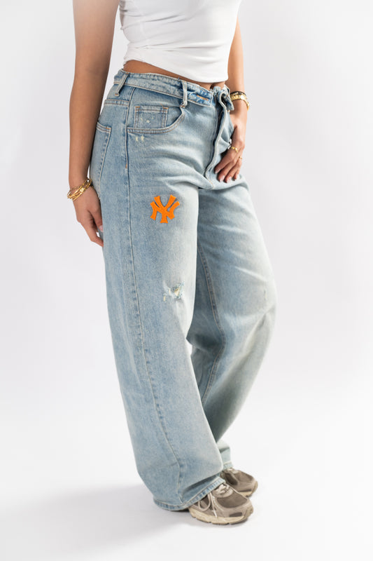 Wide leg jeans Yankees