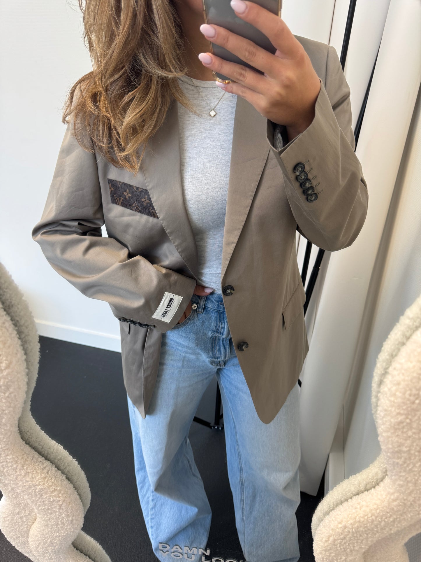 Vintage blazer NO.153 [M-L]