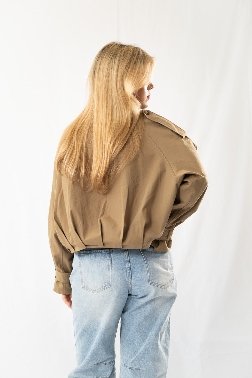 Khaki signature jacket