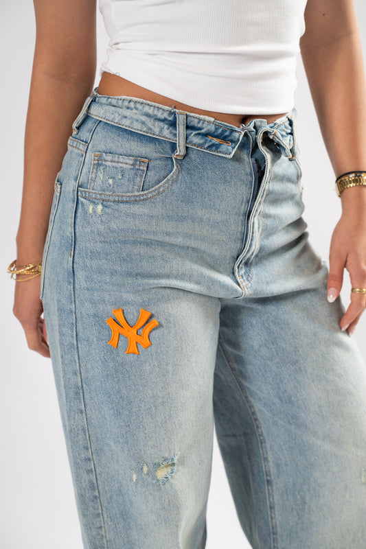 Wide leg jeans Yankees