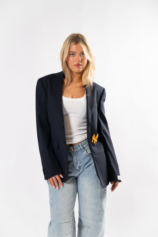 Oversized vintage Yankees blazer [special edit - NO.9]
