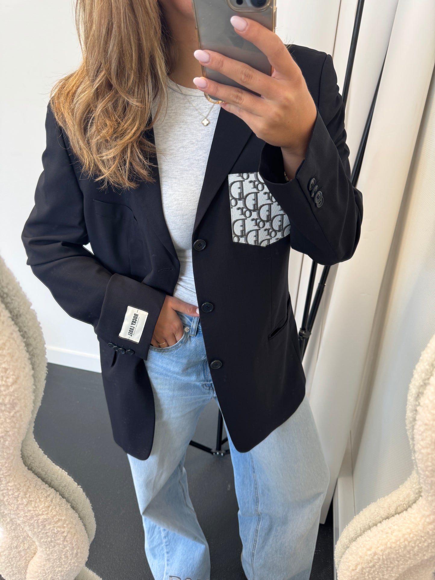 Vintage blazer NO.154 [M-L]