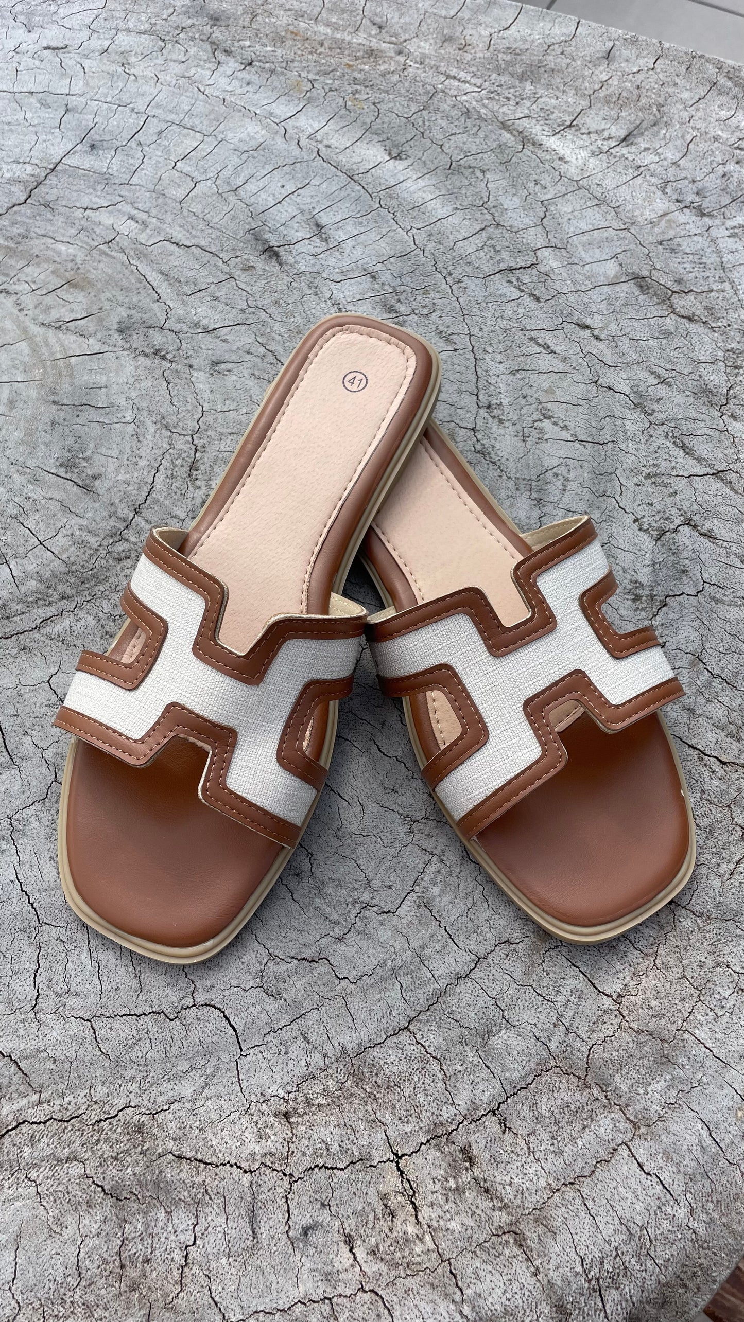 Rosie slippers cognac