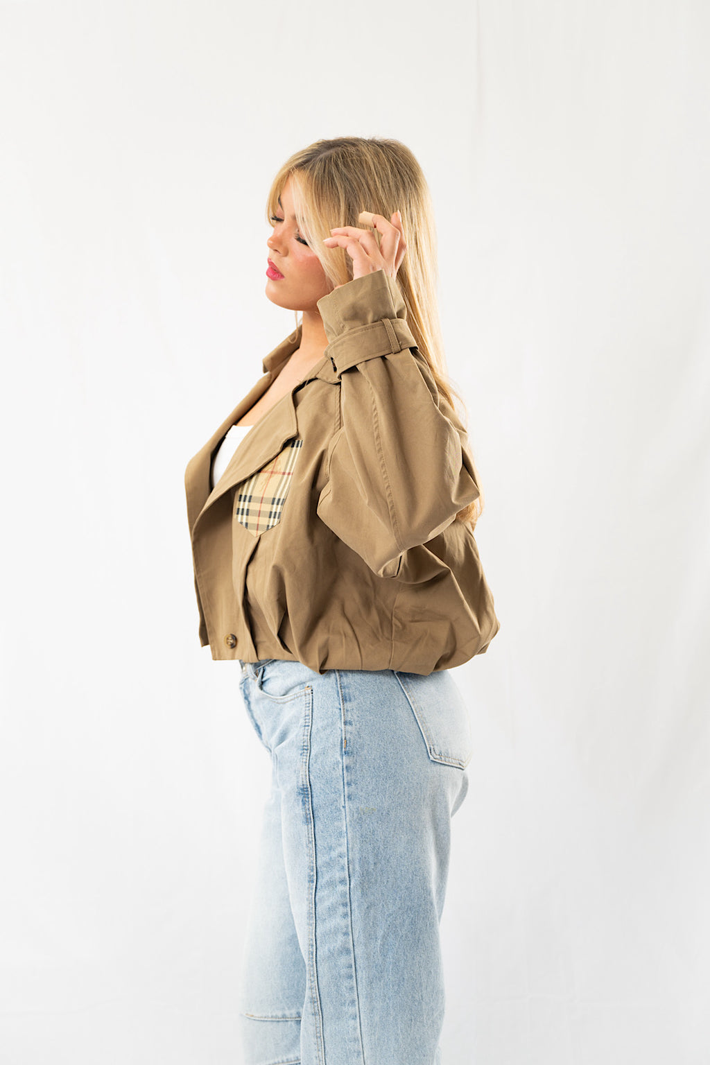 Khaki signature jacket