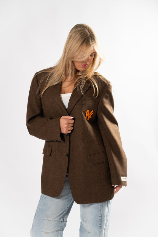 Oversized vintage Yankees blazer [special edit - NO.2]