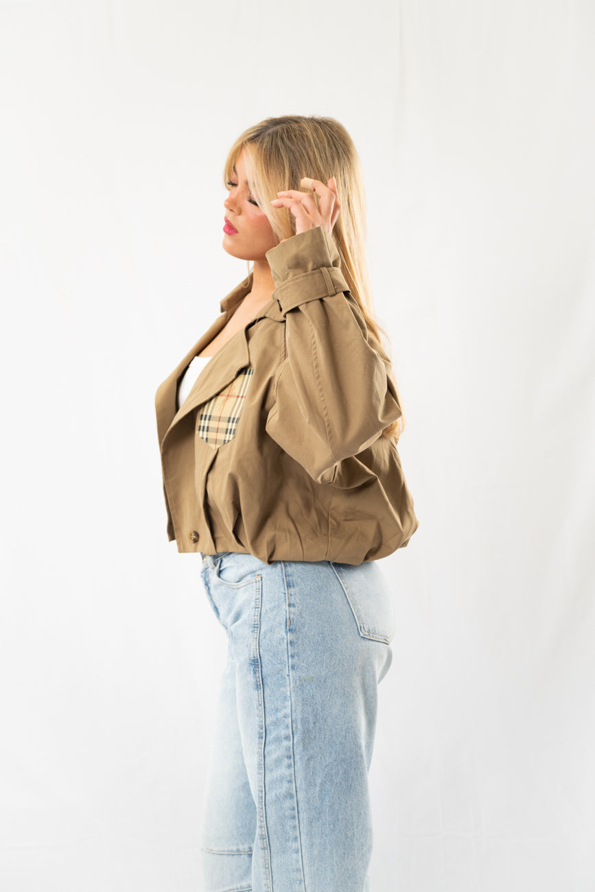 Khaki signature jacket