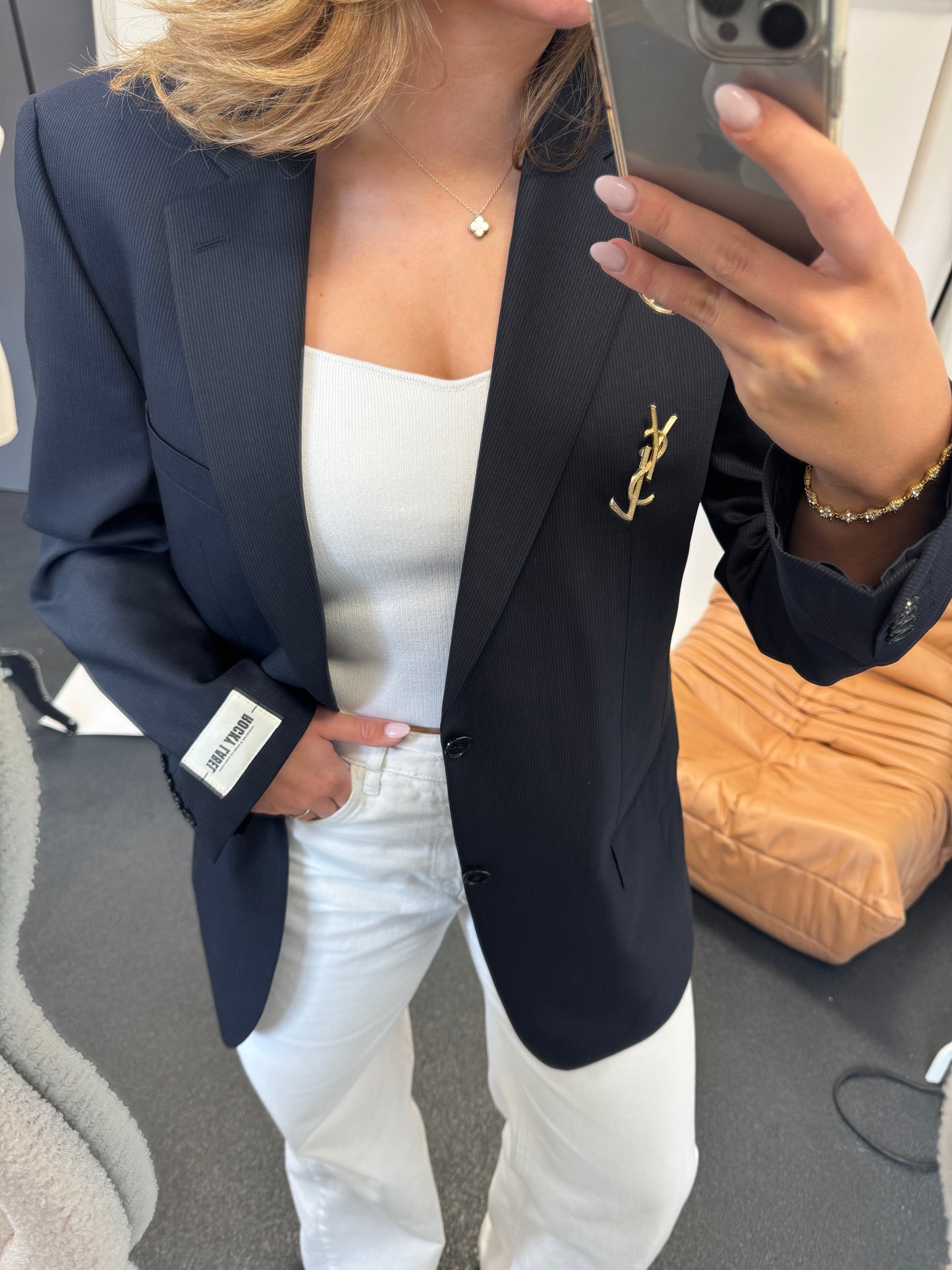 Vintage blazer NO.128 [M-L]