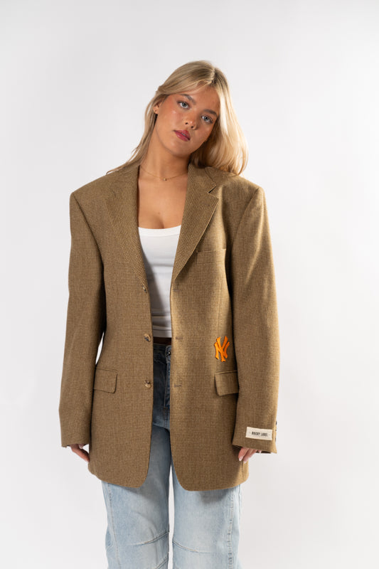 Oversized vintage Yankees blazer [special edit - NO.12]