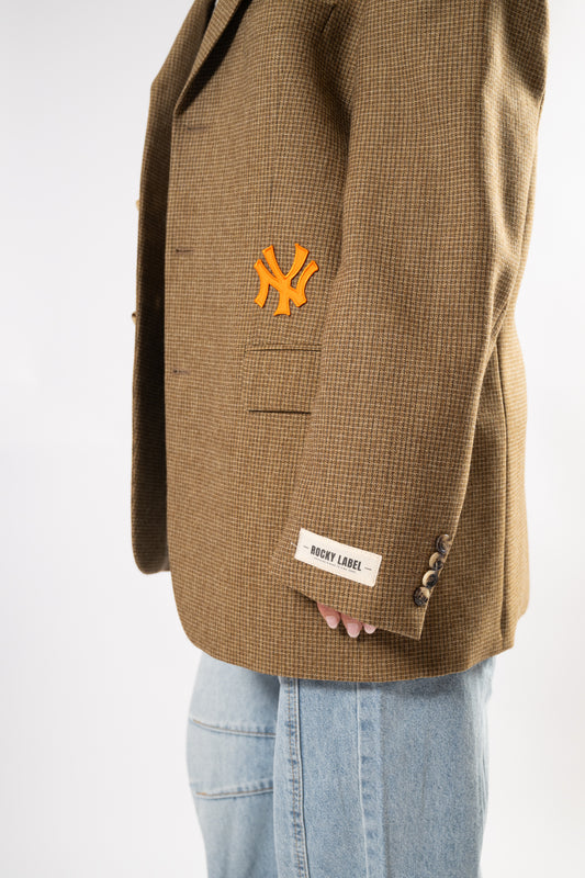 Oversized vintage Yankees blazer [special edit - NO.12]