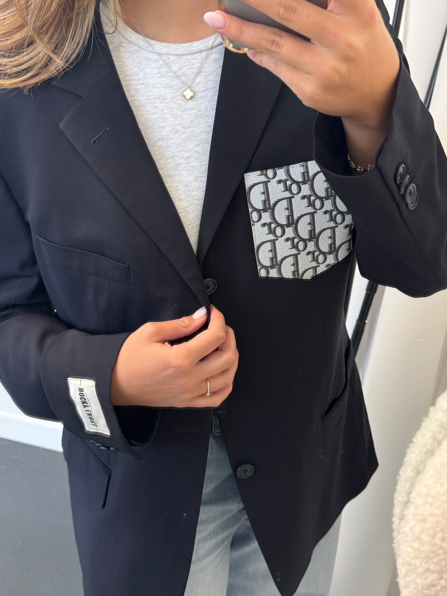 Vintage blazer NO.154 [M-L]