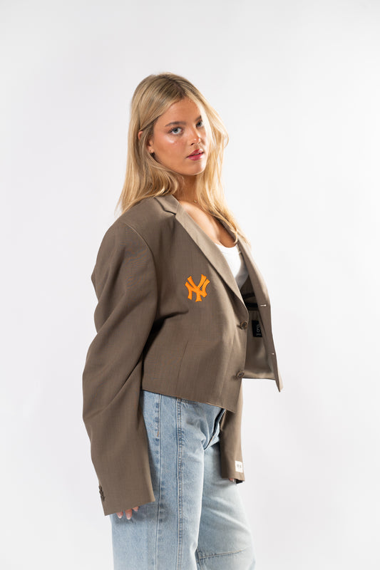 Oversized vintage Yankees blazer [special edit - NO.14]