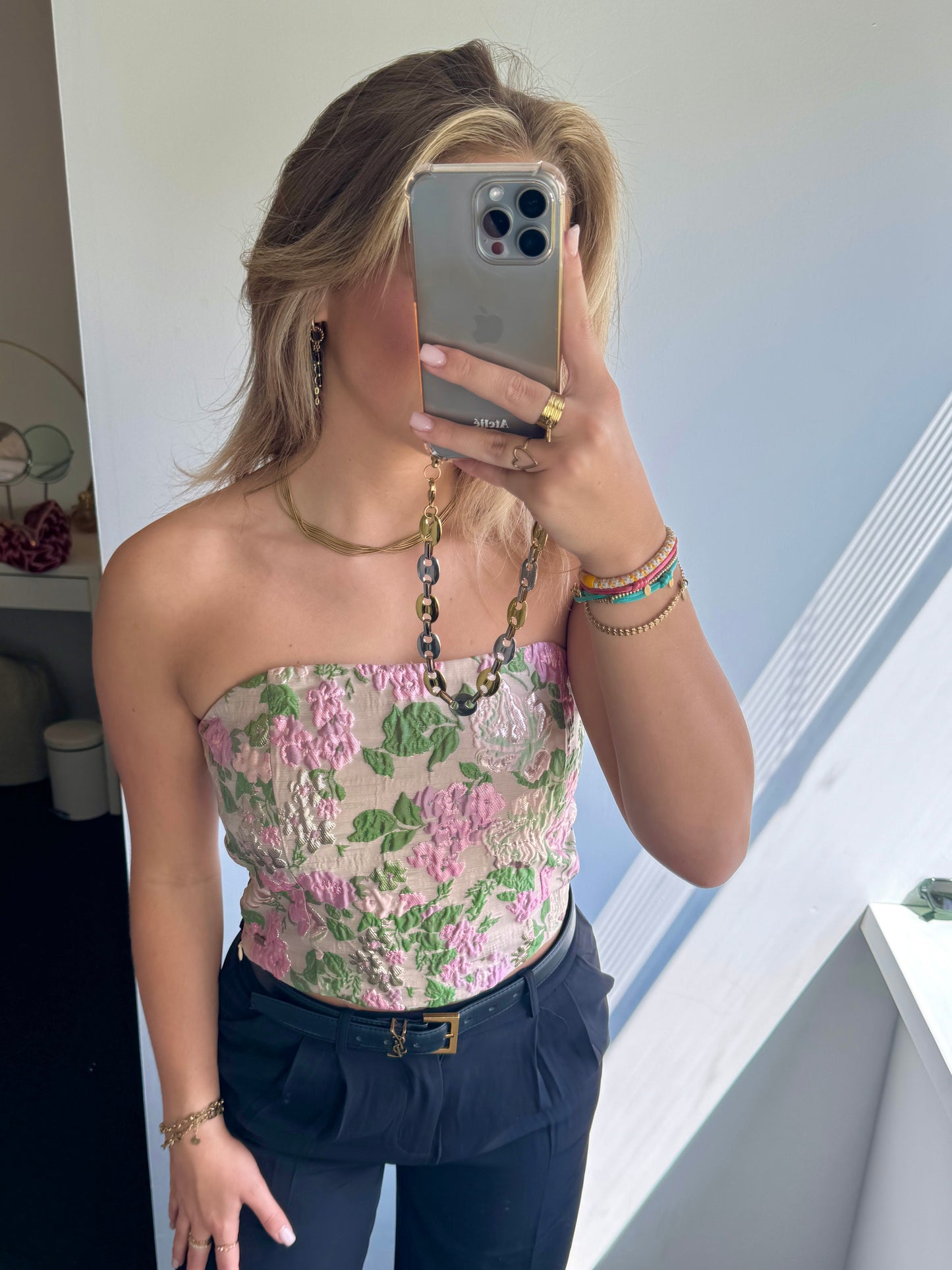 Beau top bloemenprint