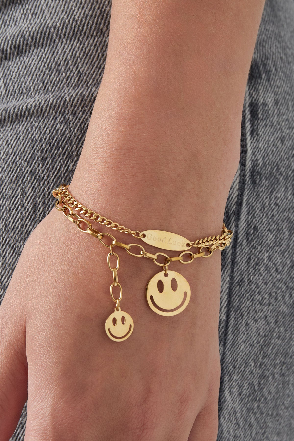 Bella armband goud