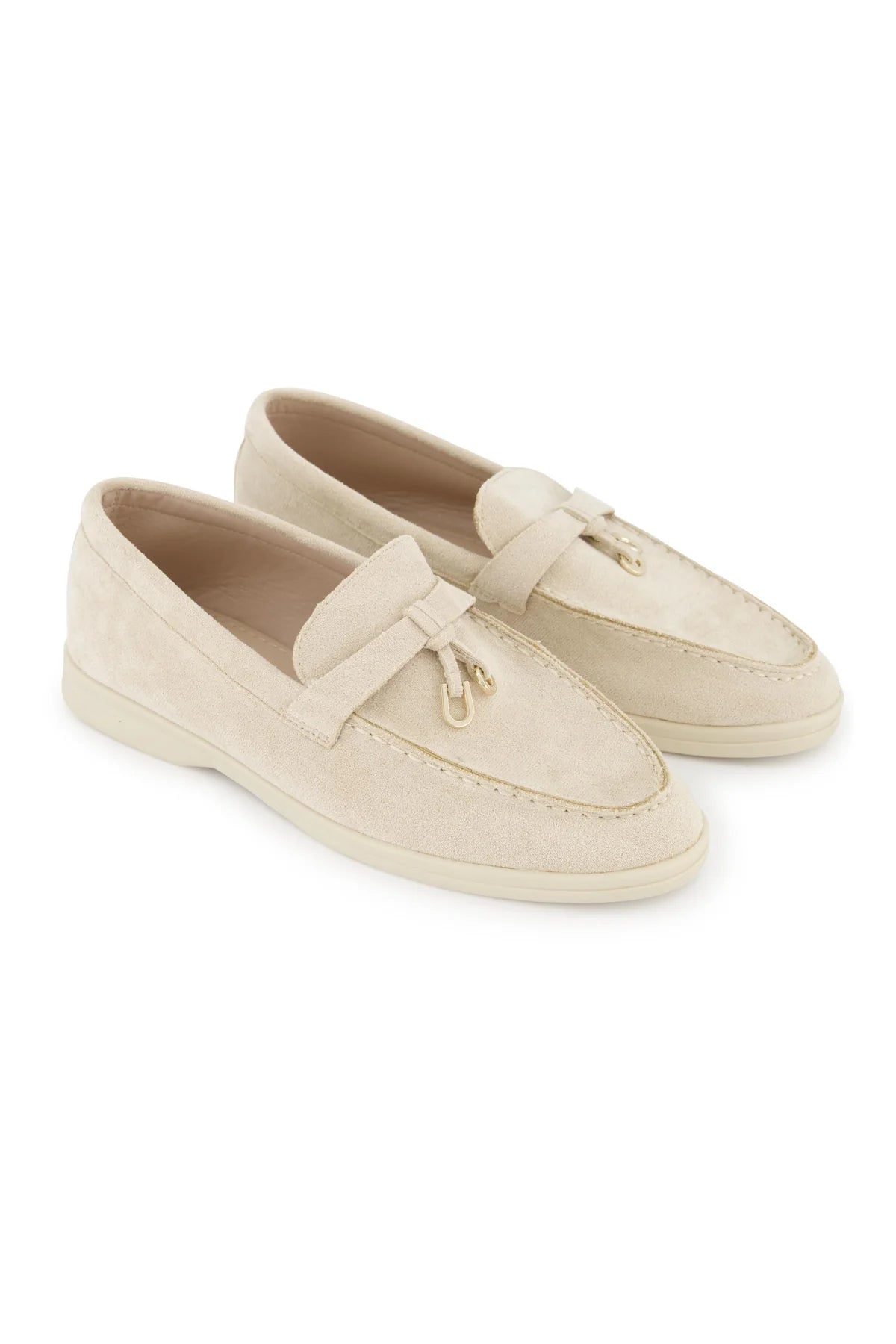 Flora loafers beige