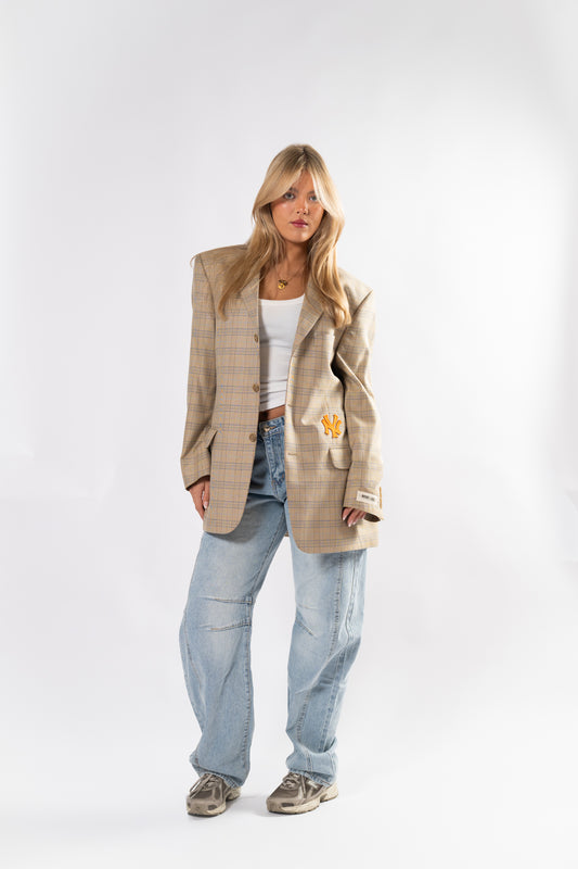 Oversized vintage Yankees blazer [special edit - NO.15]