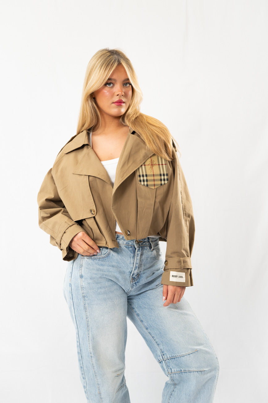 Khaki signature jacket