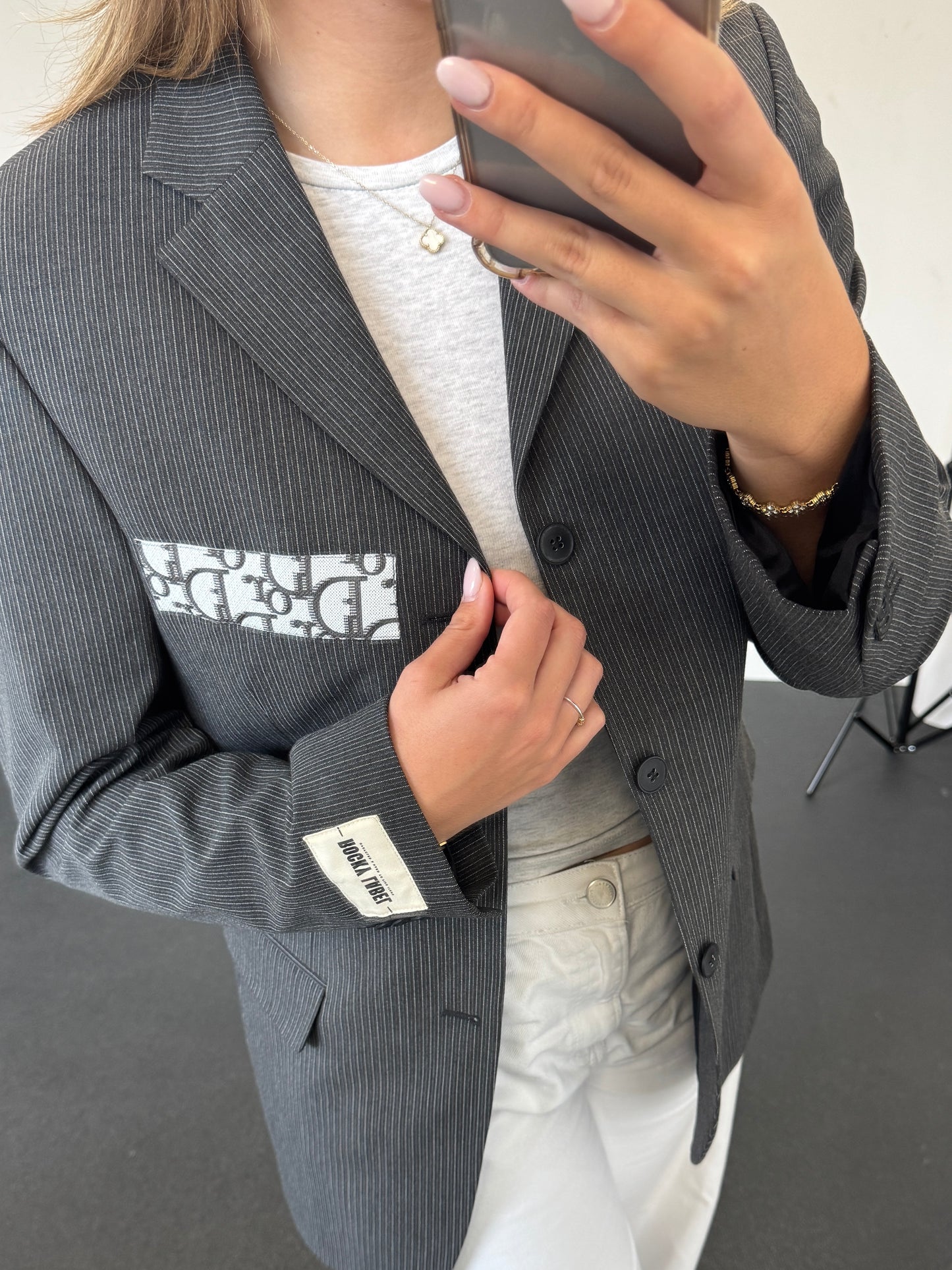 Vintage blazer NO.172 [S-M]