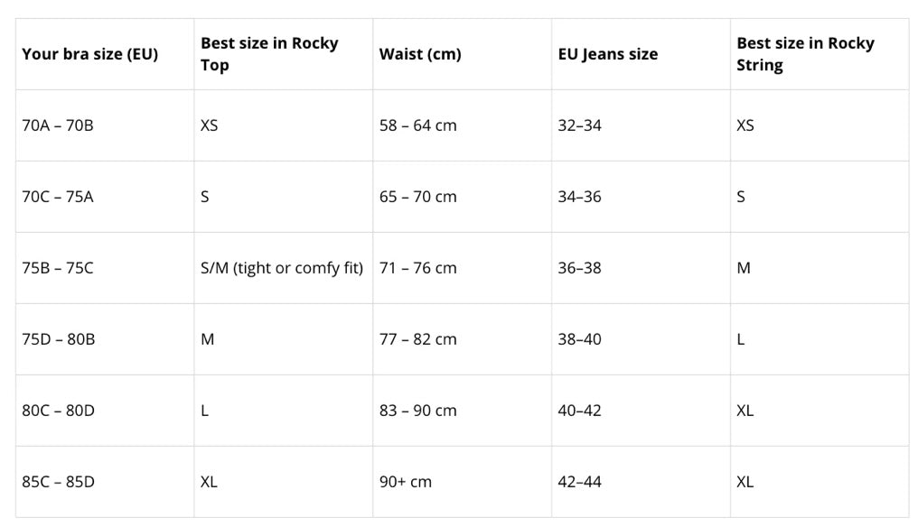 Rocky Essential Top white