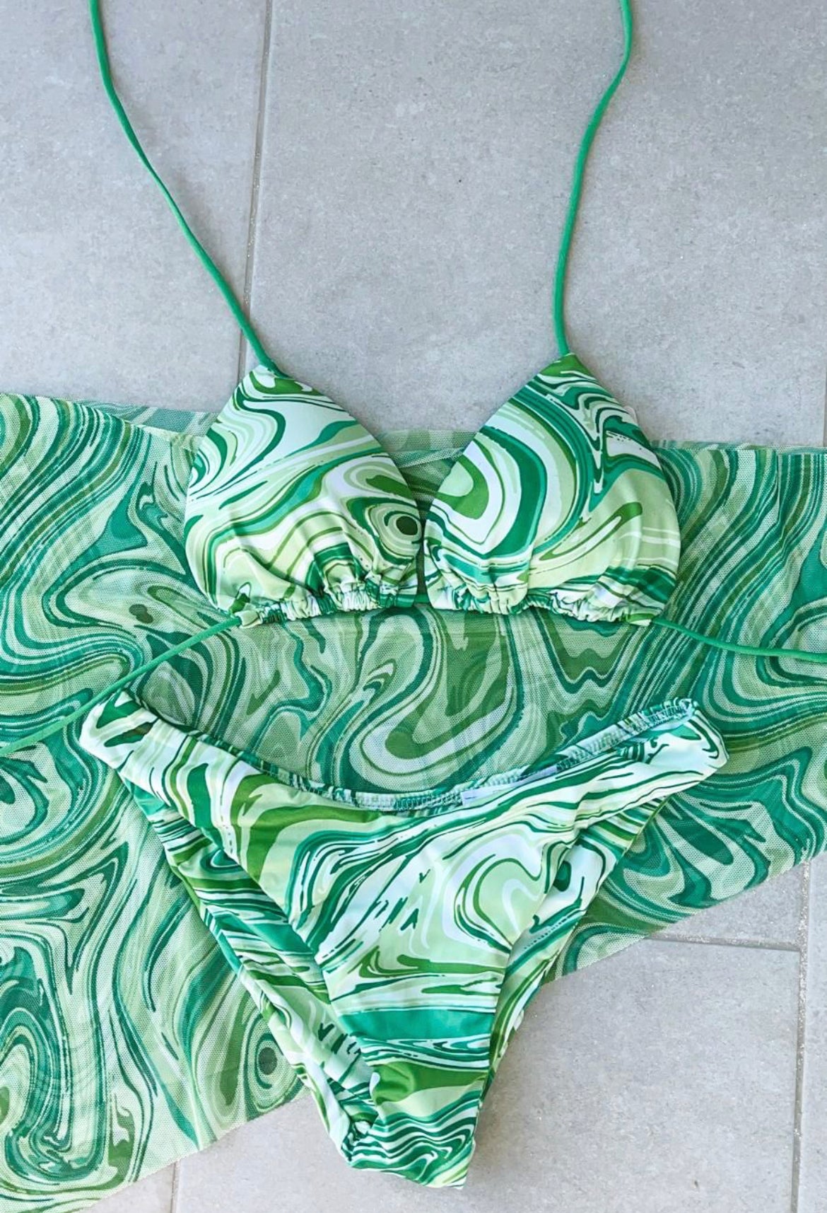 Noa bikini groen