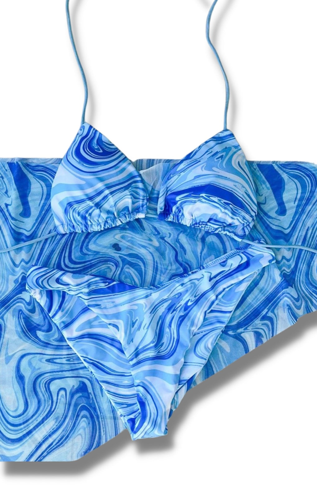 Noa bikini blauw